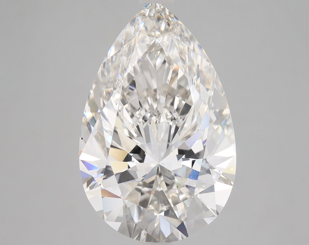 4.30 ct. pear Lab Grown Diamond front image