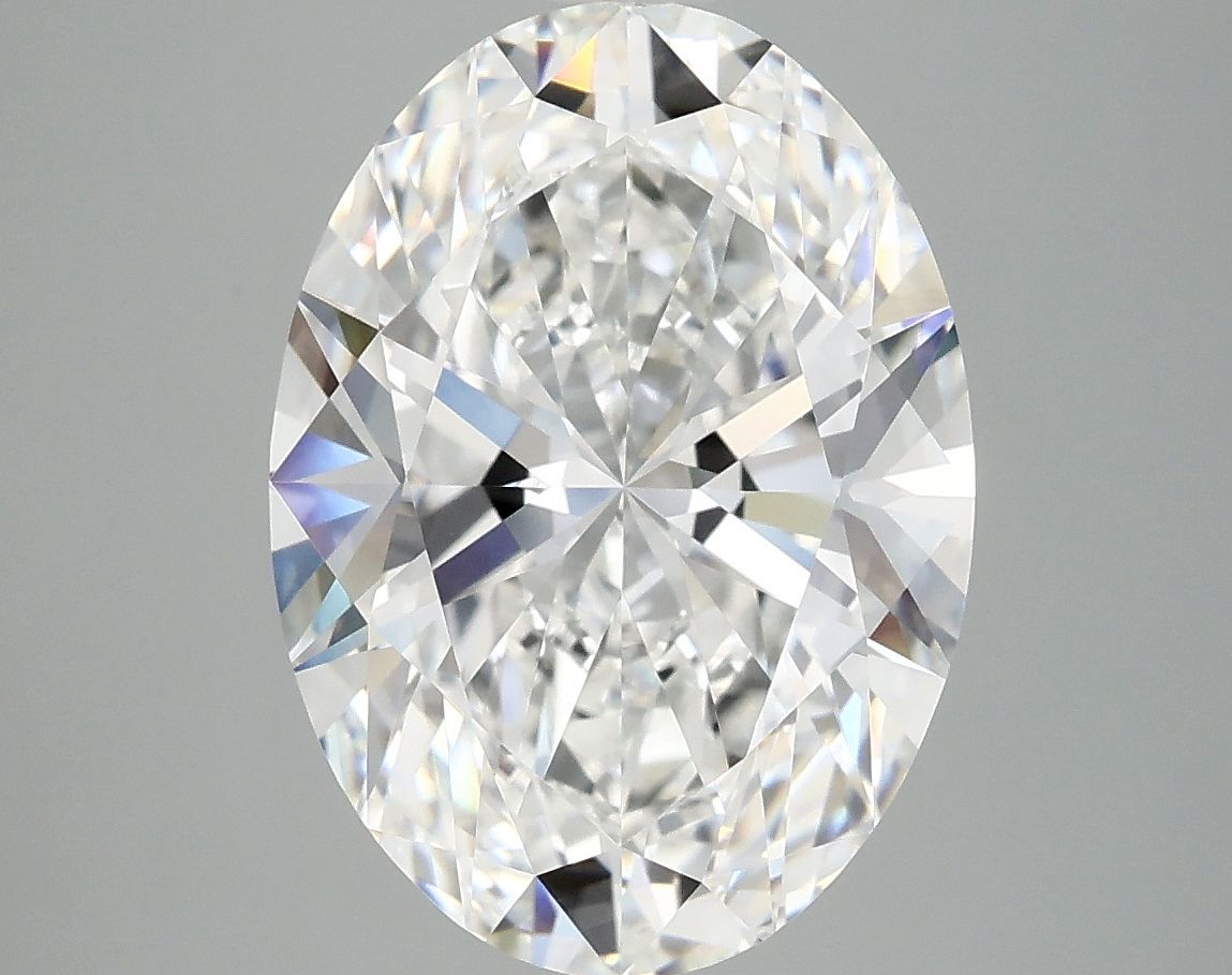 5.02 ct. oval Lab Grown Diamond front image