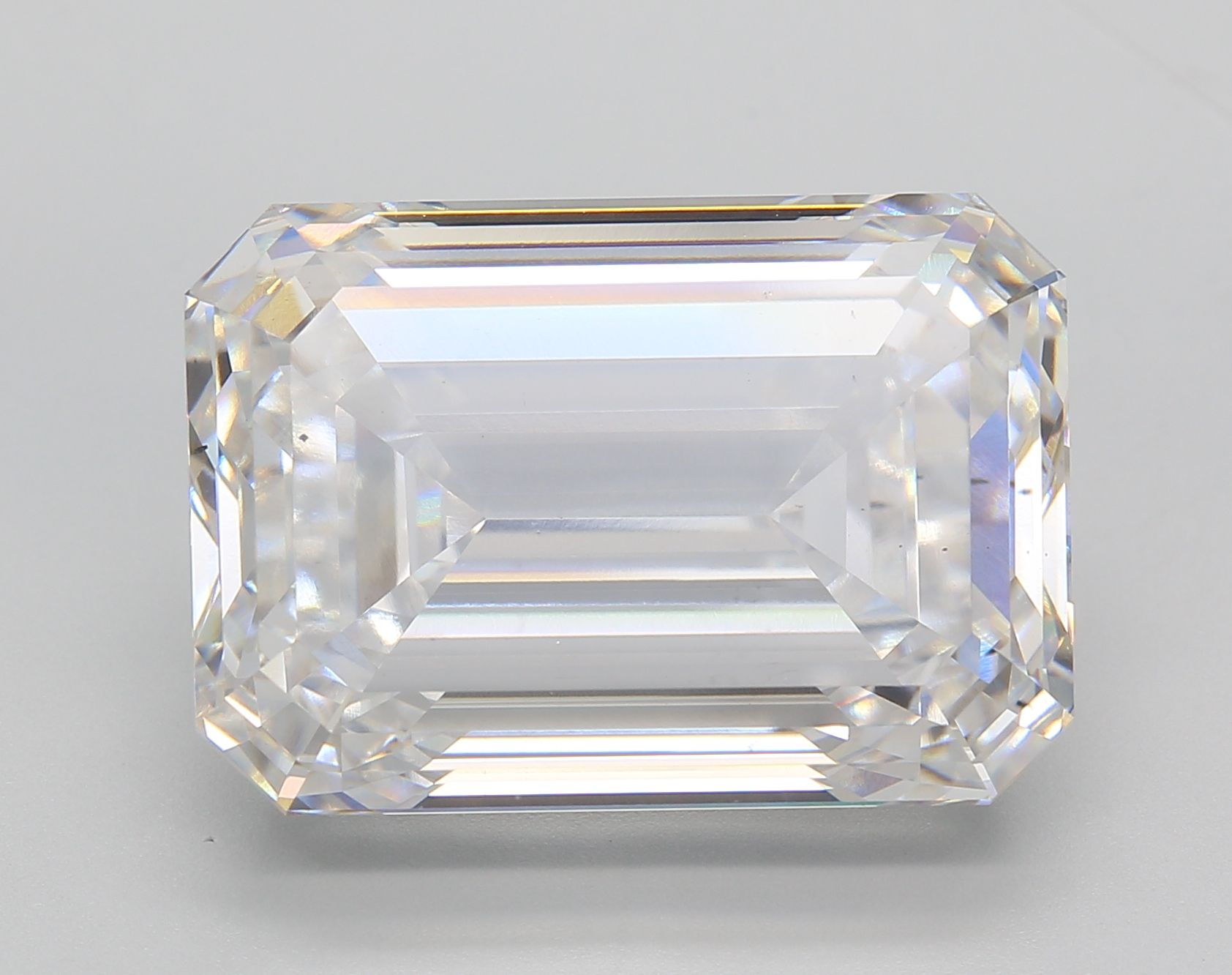 20.51 ct. emerald Lab Grown Diamond front image