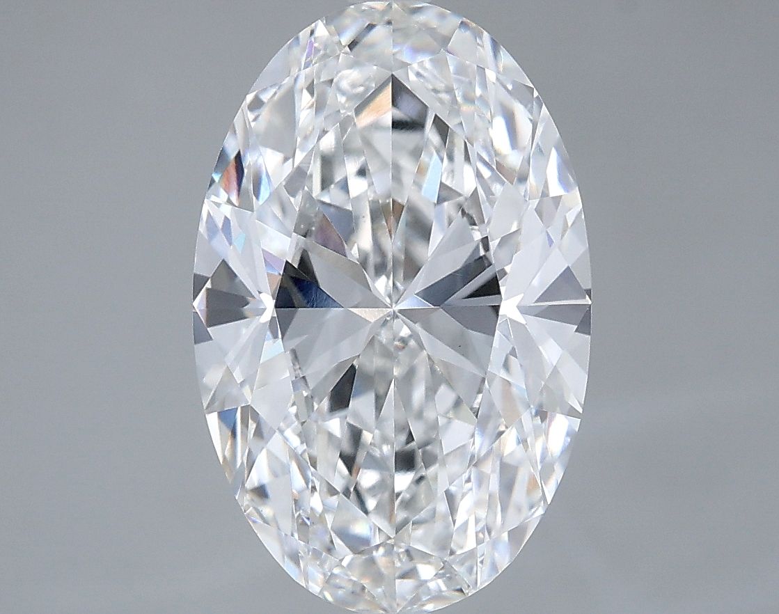 4.02 ct. oval Lab Grown Diamond front image