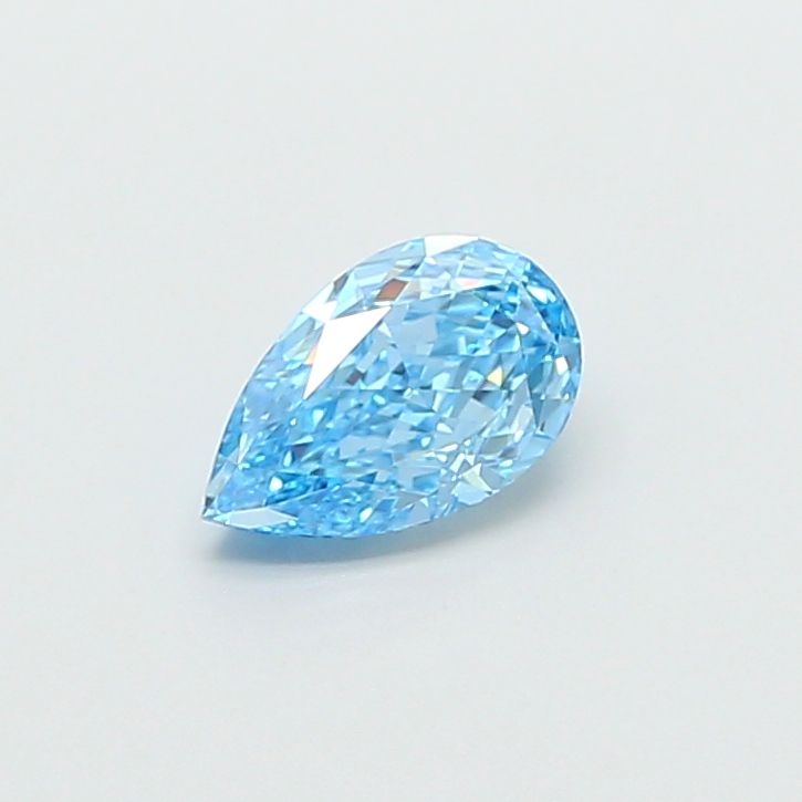 1.09 CT Fancy Vivid Blue PEAR