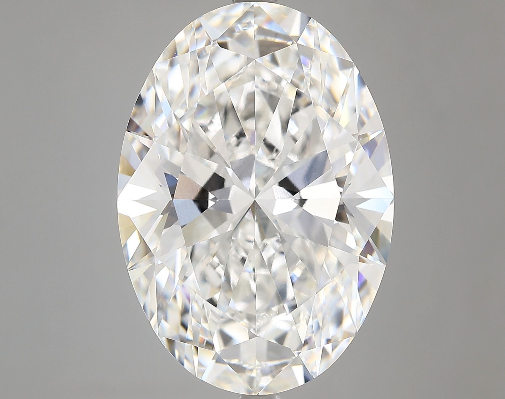 10.10 ct. oval Lab Grown Diamond front image