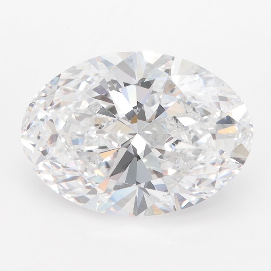4.08 ct. oval Lab Grown Diamond front image