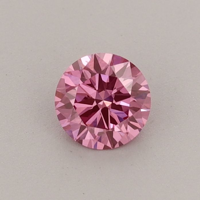 0.36 CT Fancy Vivid Pink ROUND