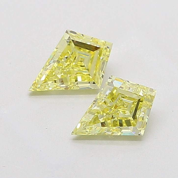 1.0 CT Fancy Intense Yellow KITE