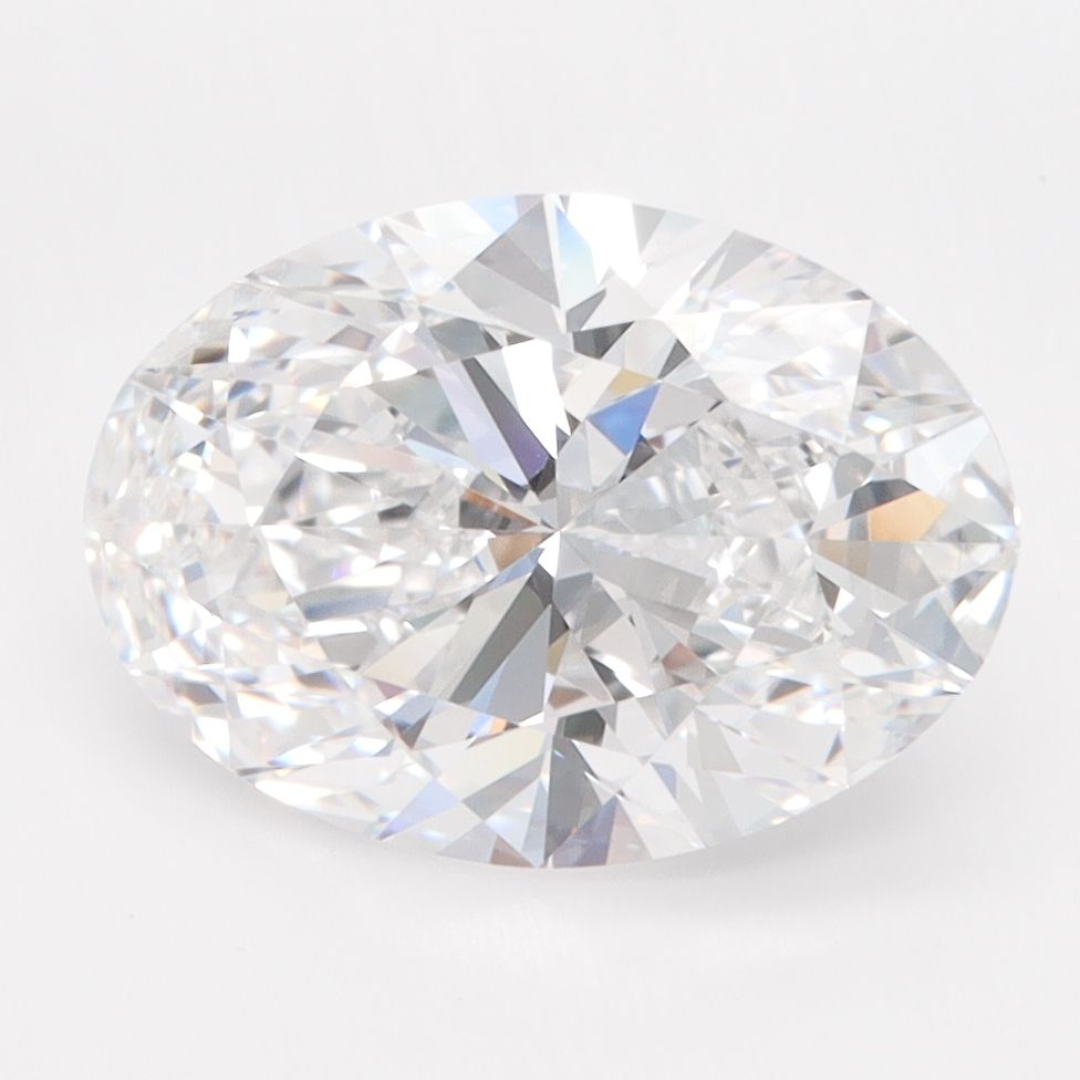 3.28 ct. oval Lab Grown Diamond front image
