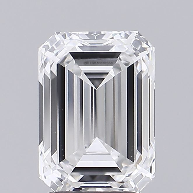 2.60 ct. emerald Lab Grown Diamond front image