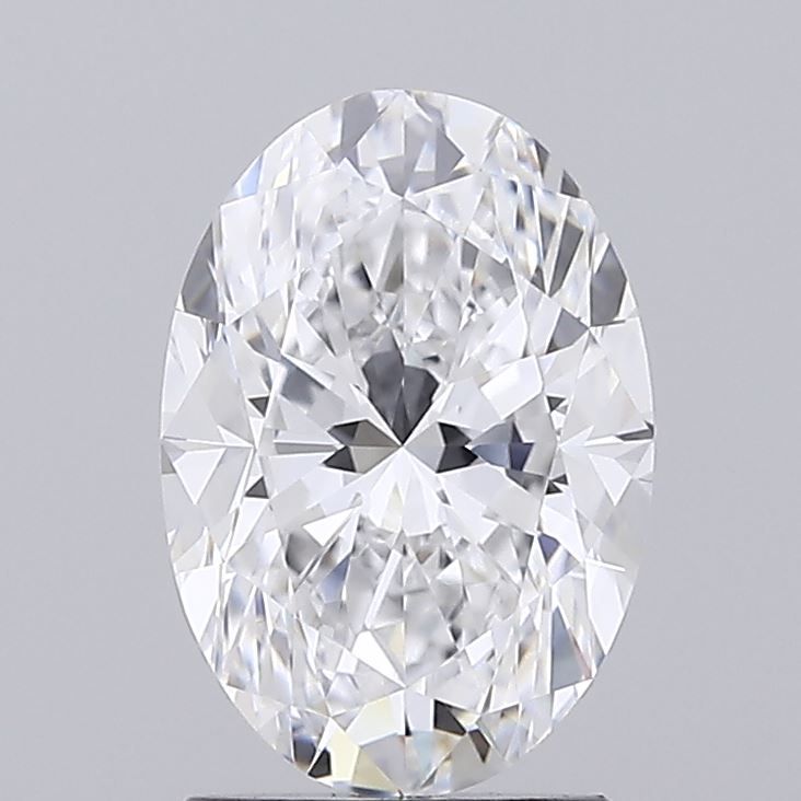 2.08 ct. oval Lab Grown Diamond front image