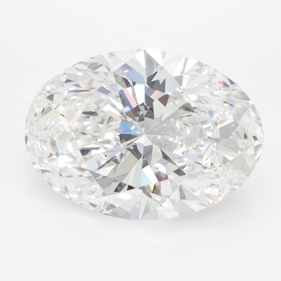 3.08 ct. oval Lab Grown Diamond front image