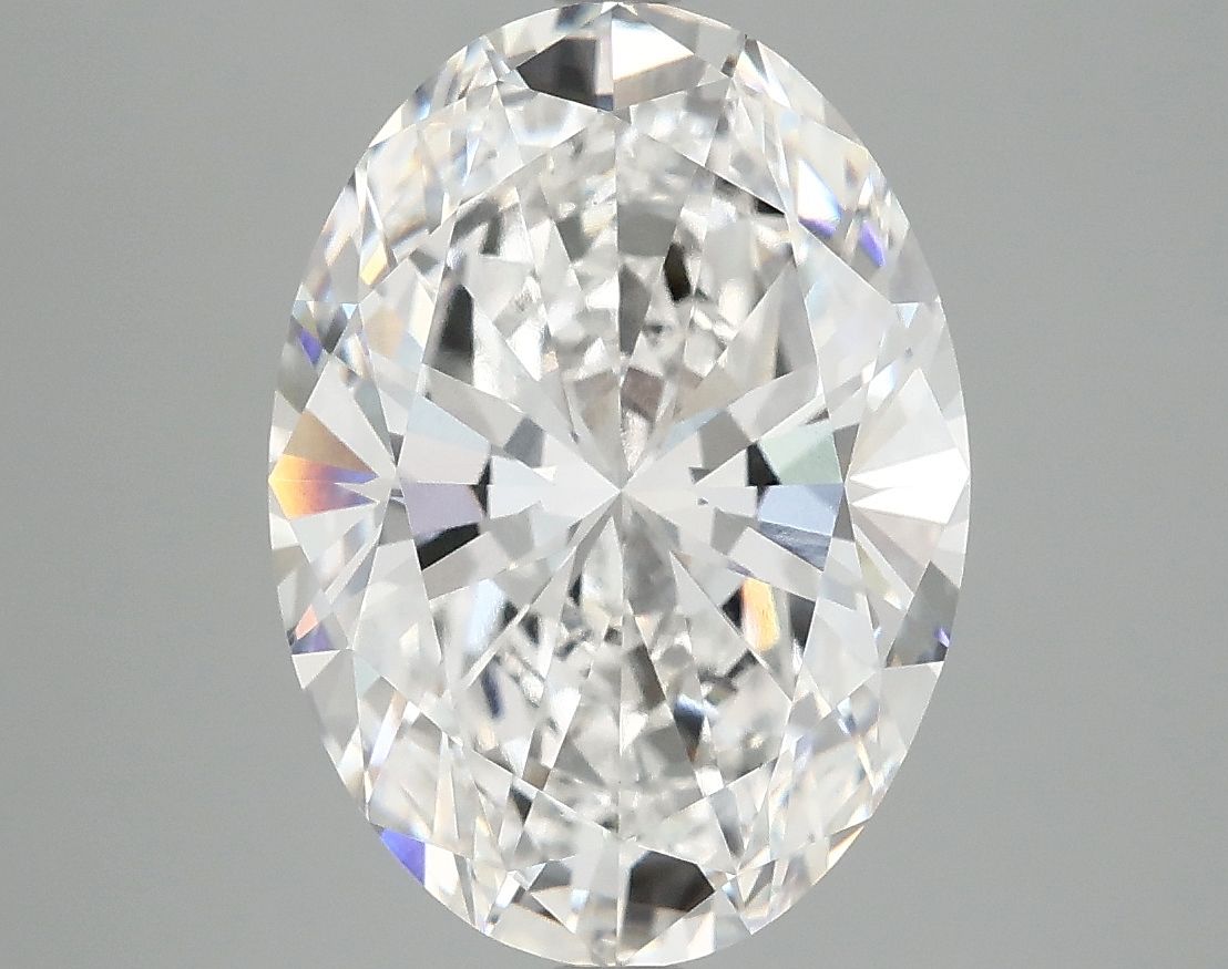 5.02 ct. oval Lab Grown Diamond front image