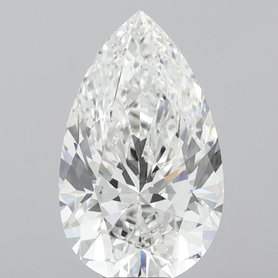 8.07 ct. pear Lab Grown Diamond front image