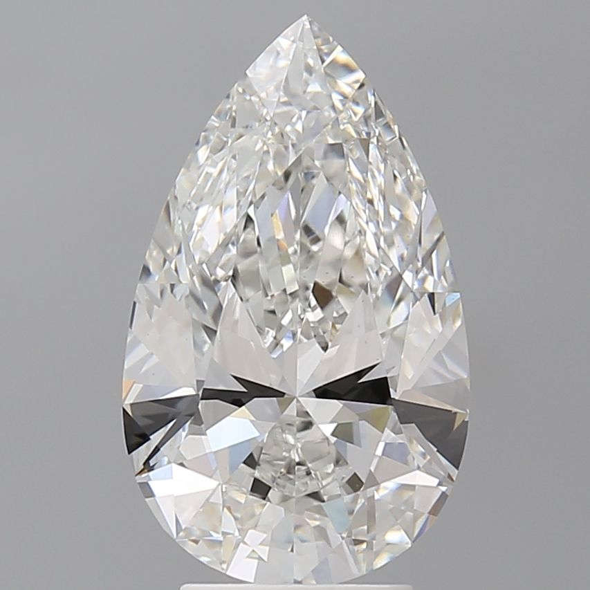 3.95 ct. pear Lab Grown Diamond front image