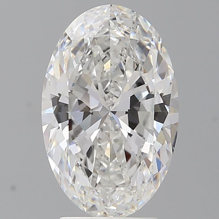 3.59 ct. oval Lab Grown Diamond front image