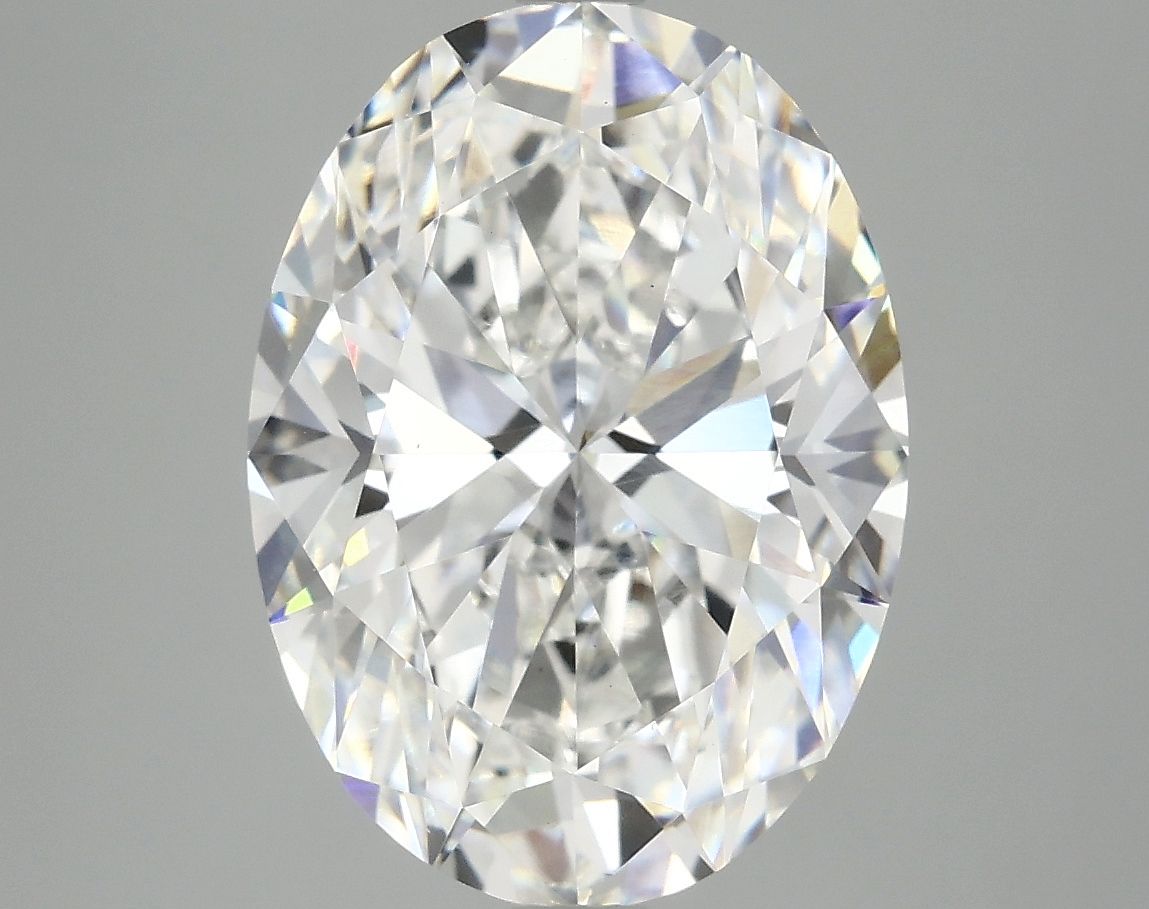 5.04 ct. oval Lab Grown Diamond front image