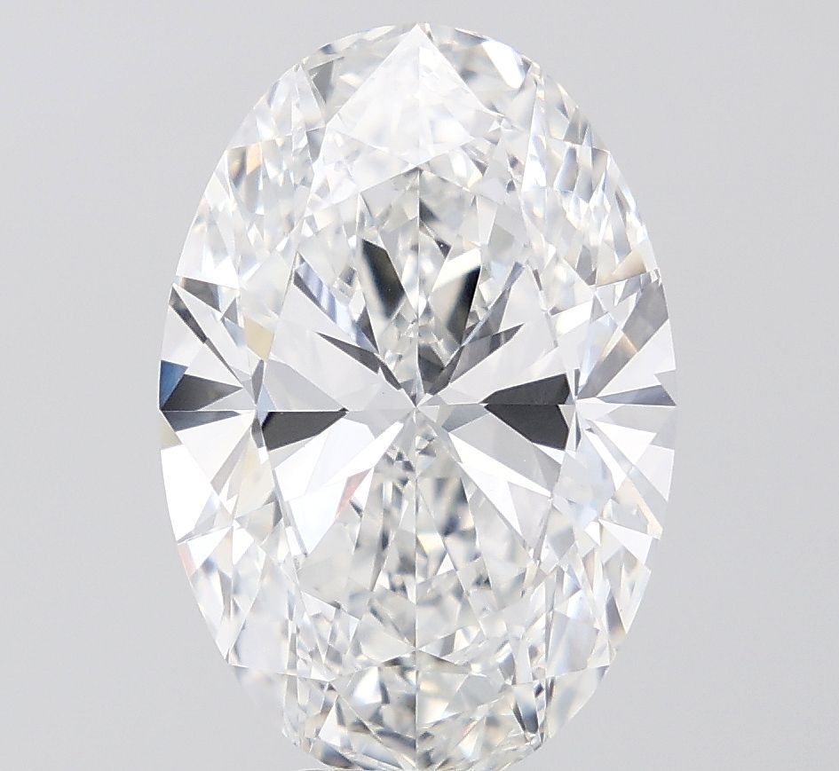 6.06 ct. oval Lab Grown Diamond front image
