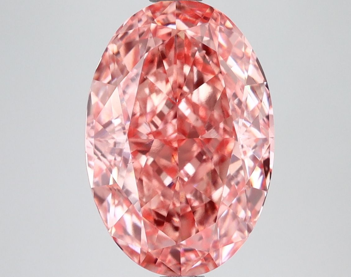 4.11 ct. oval Lab Grown Diamond front image