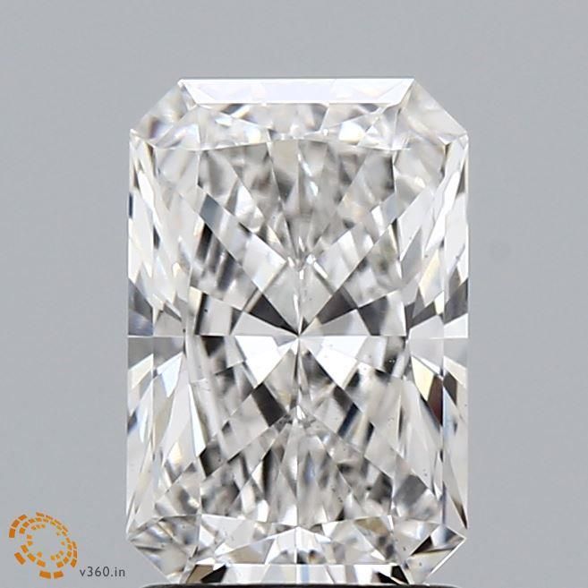 1.77 ct Radiant diamond