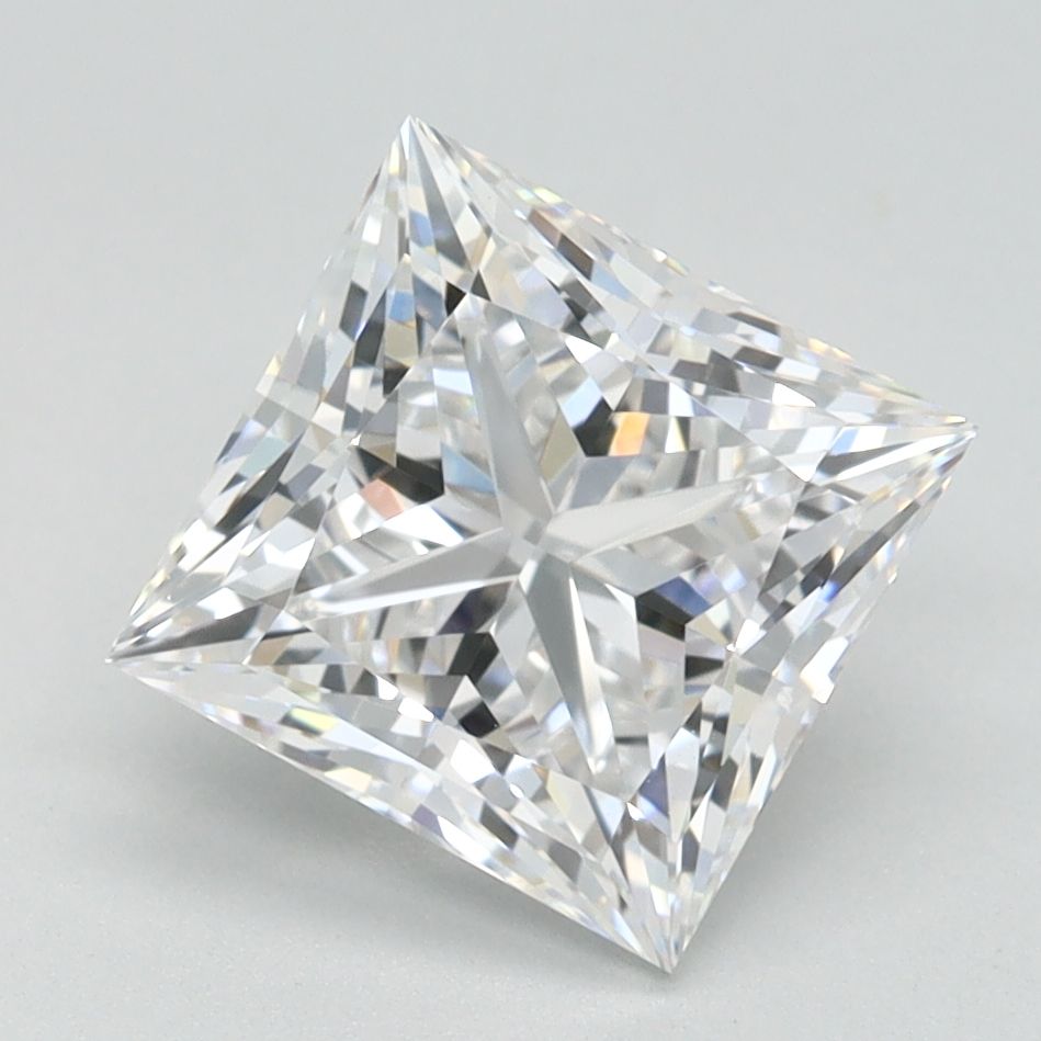 2.10 ct. princess Lab Grown Diamond front image