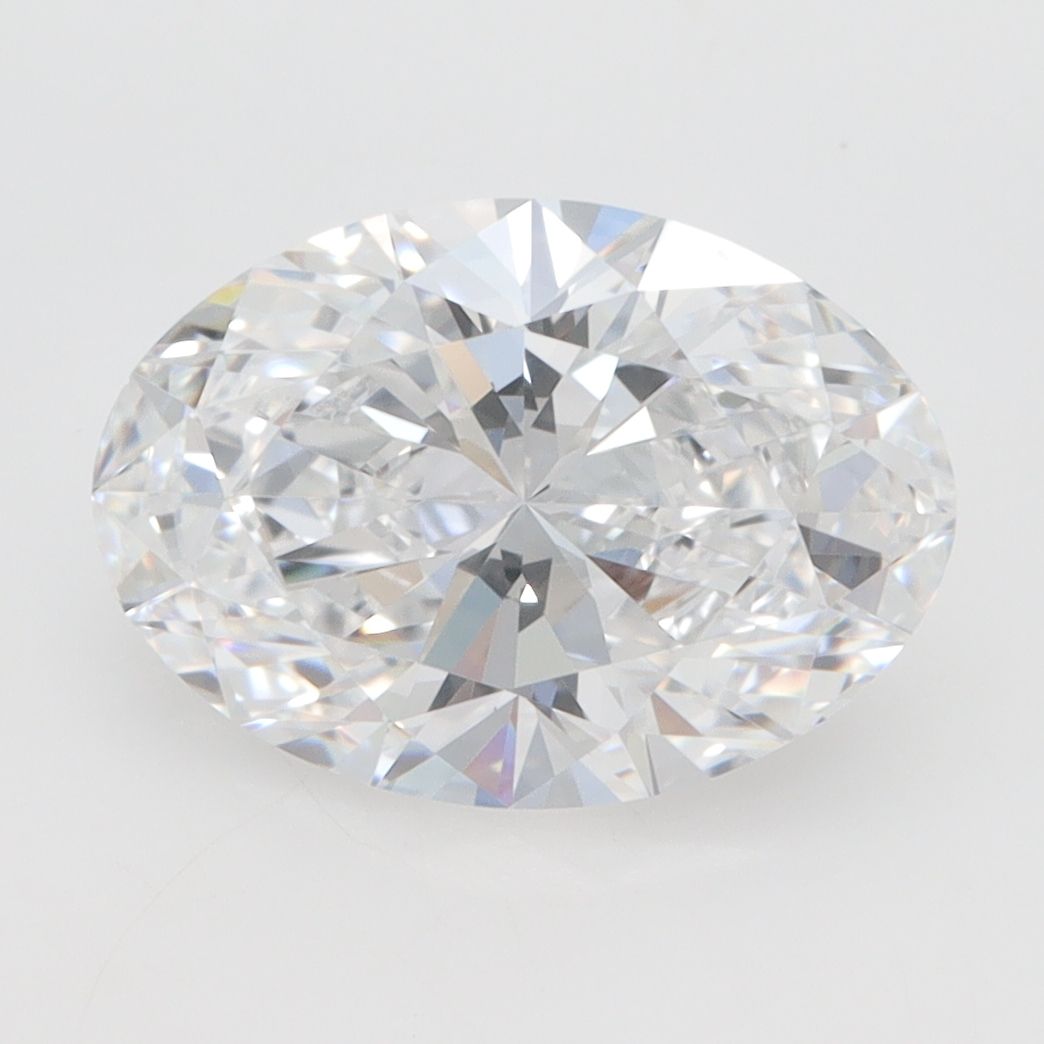2.01 ct. oval Lab Grown Diamond front image