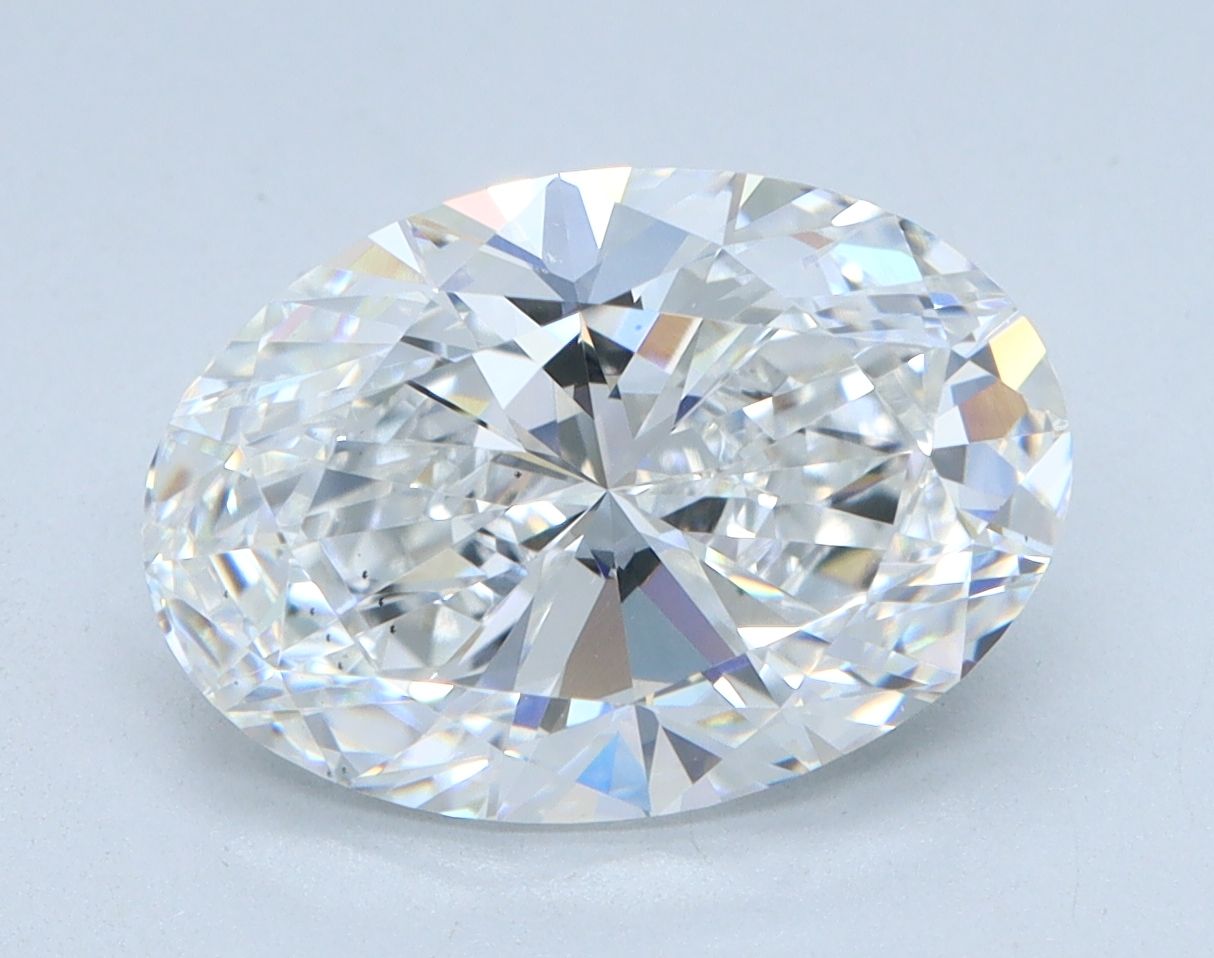 3.08 ct. oval Lab Grown Diamond front image