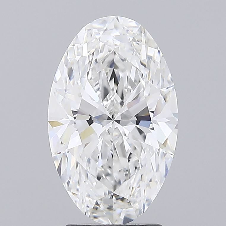 3.31 ct. oval Lab Grown Diamond front image