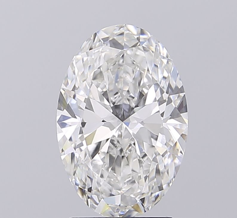 2.54 ct. oval Lab Grown Diamond front image