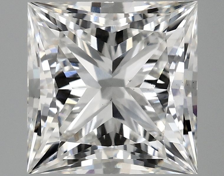 2.98 ct. princess Lab Grown Diamond front image