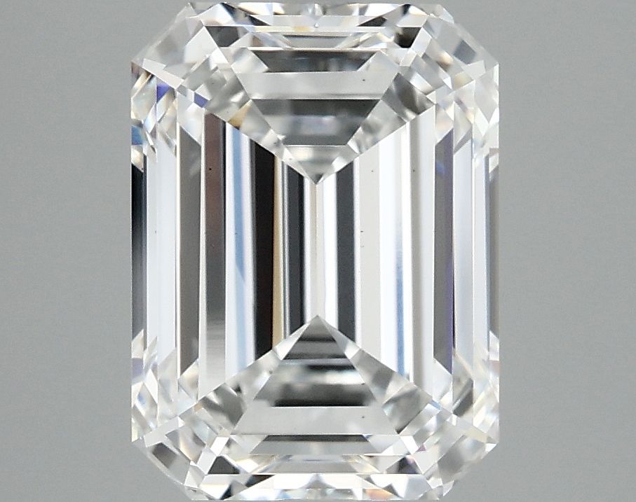 3.87 ct. emerald Lab Grown Diamond front image