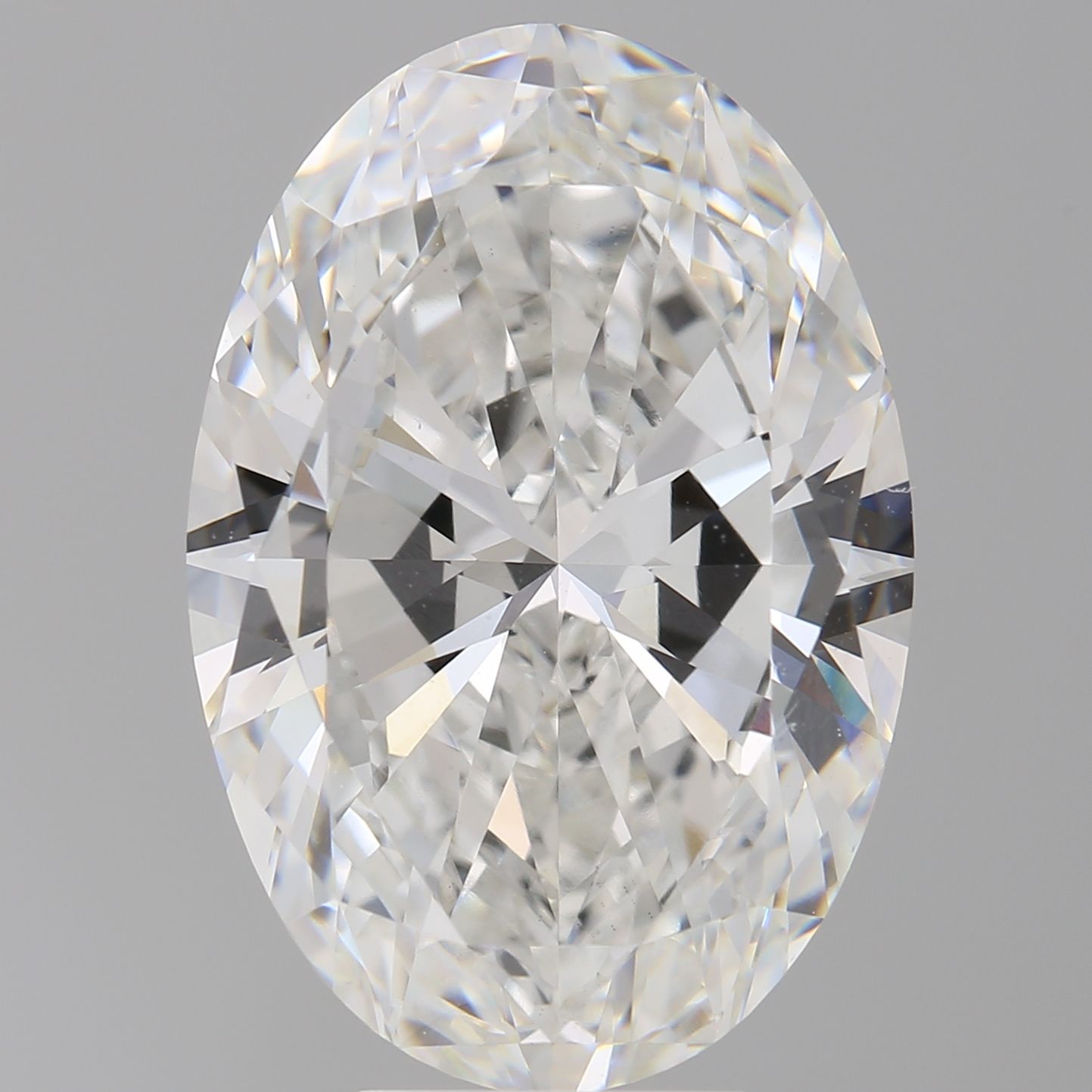 8.02 ct. oval Lab Grown Diamond front image