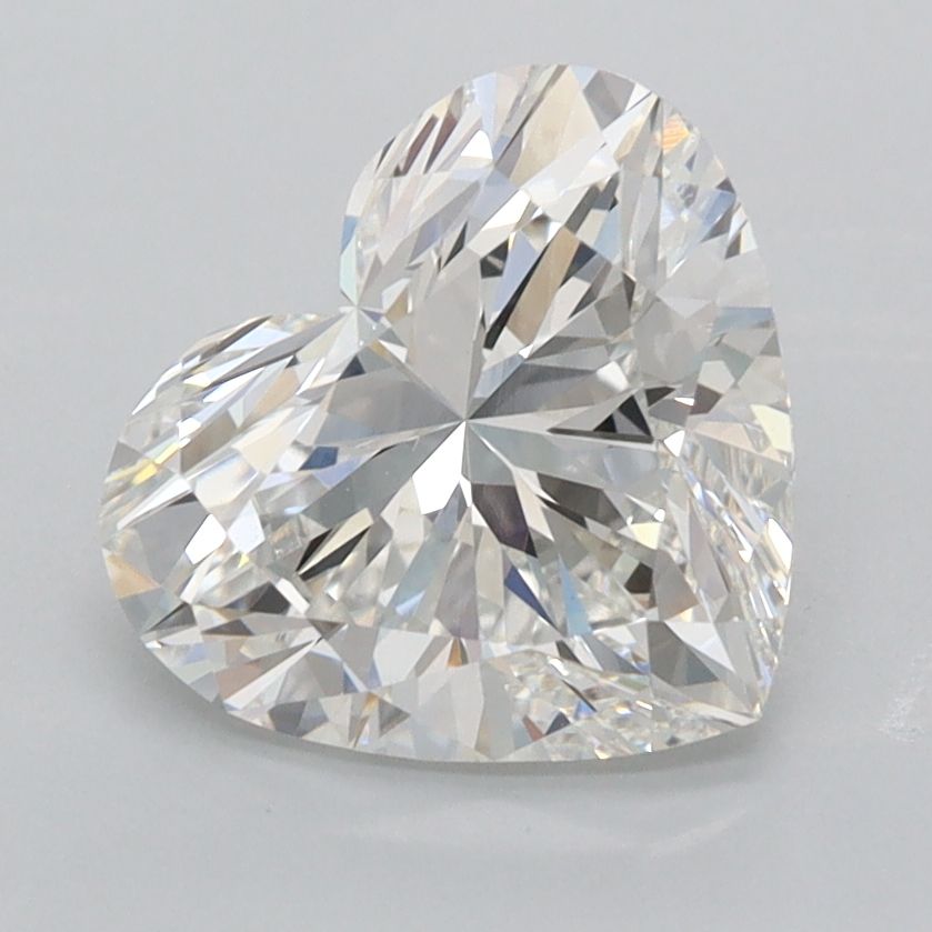 2.56 ct. heart Lab Grown Diamond front image