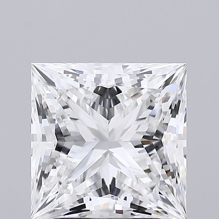 2.54 ct. princess Lab Grown Diamond front image