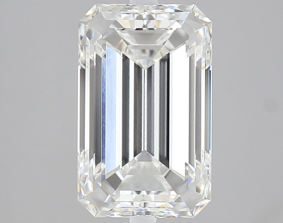 3.04 ct. emerald Lab Grown Diamond front image