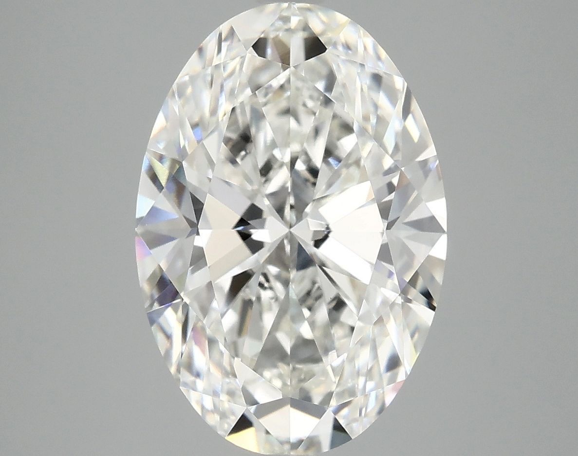 5.02 ct. oval Lab Grown Diamond front image