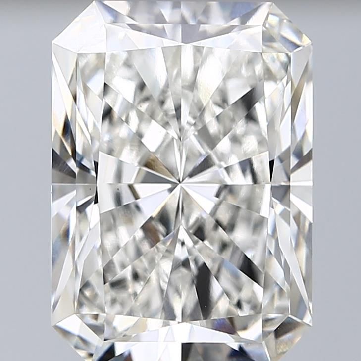 6.70 ct. radiant Lab Grown Diamond front image