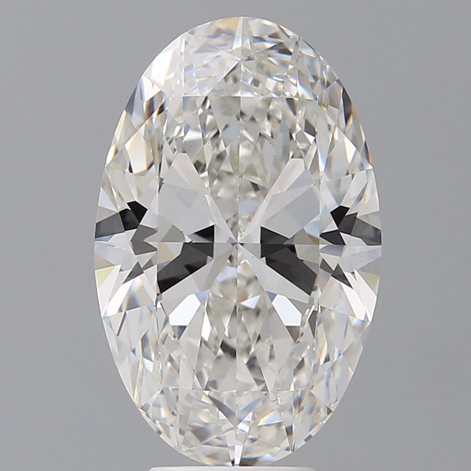 6.58 ct. oval Lab Grown Diamond front image