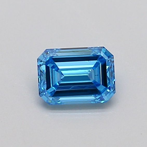 0.39 CT Fancy Vivid Blue EMERALD