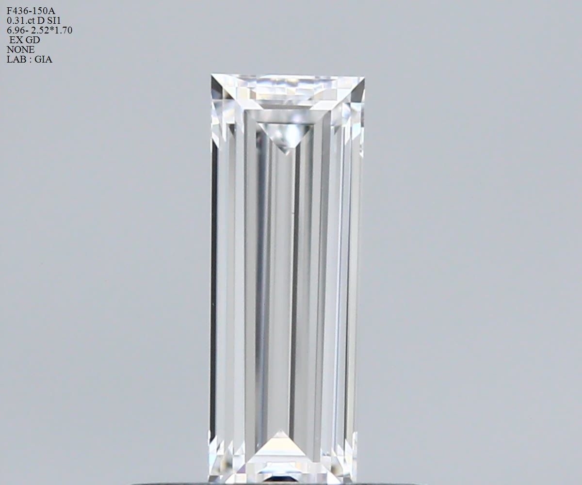 0.31 ct Baguette Diamond