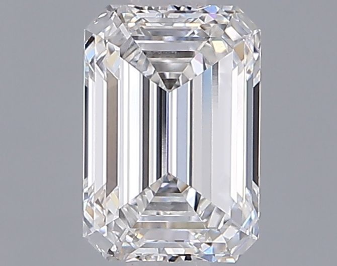 1.28 ct. emerald Lab Grown Diamond front image