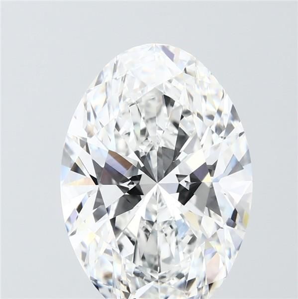 6.09 ct. oval Lab Grown Diamond front image
