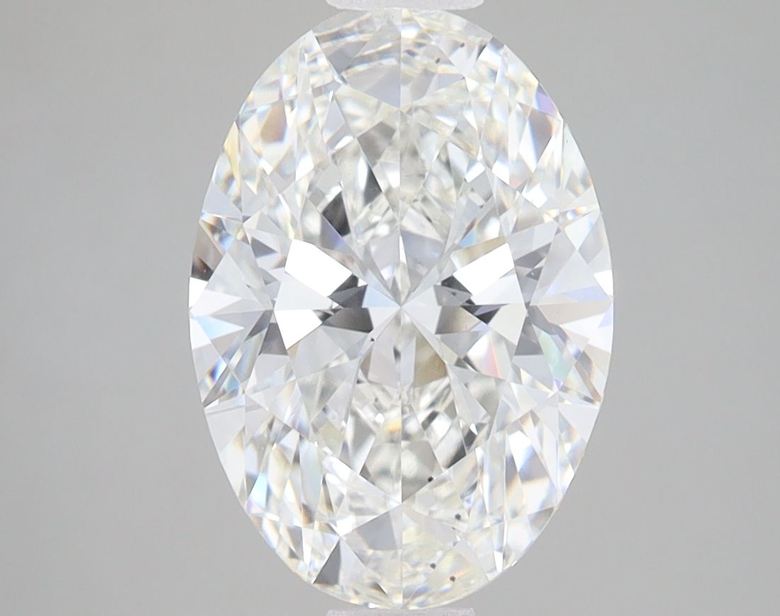 3.08 ct. oval Lab Grown Diamond front image