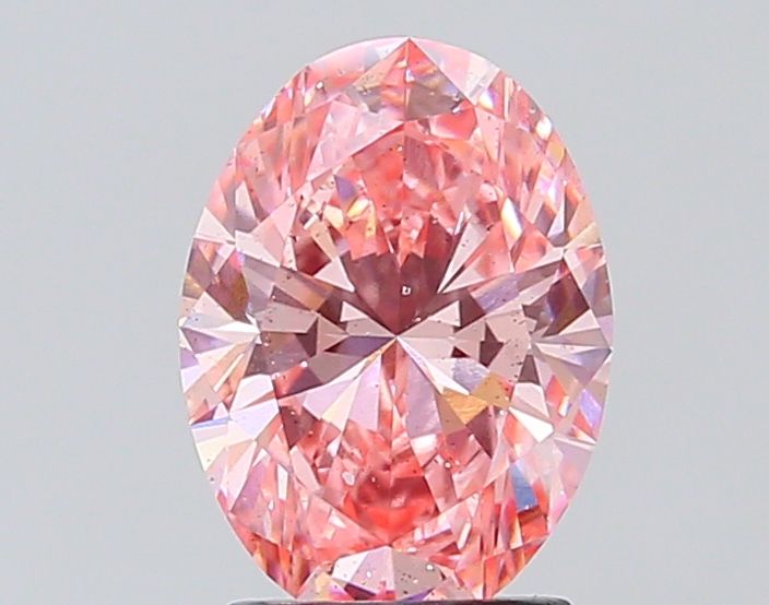 2.04 CT Fancy Vivid Pink OVAL