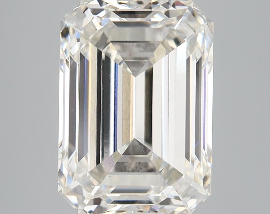 3.73 ct. emerald Lab Grown Diamond front image