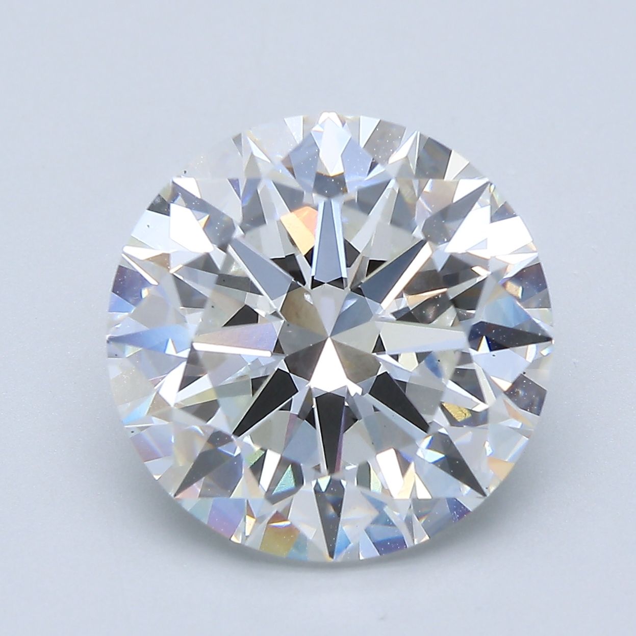 7.01 ct. round Lab Grown Diamond front image
