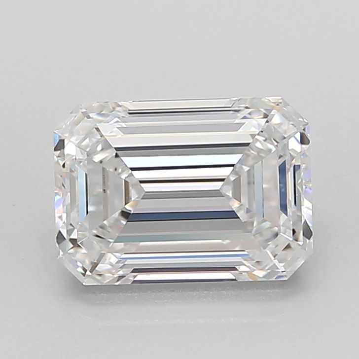 3.21 ct. emerald Lab Grown Diamond front image
