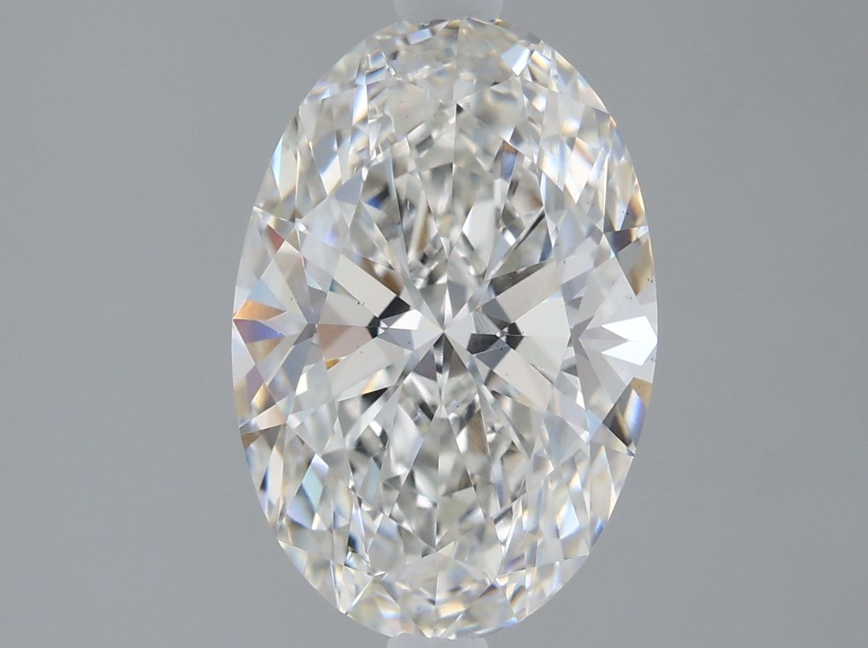 2.01 ct. oval Lab Grown Diamond front image
