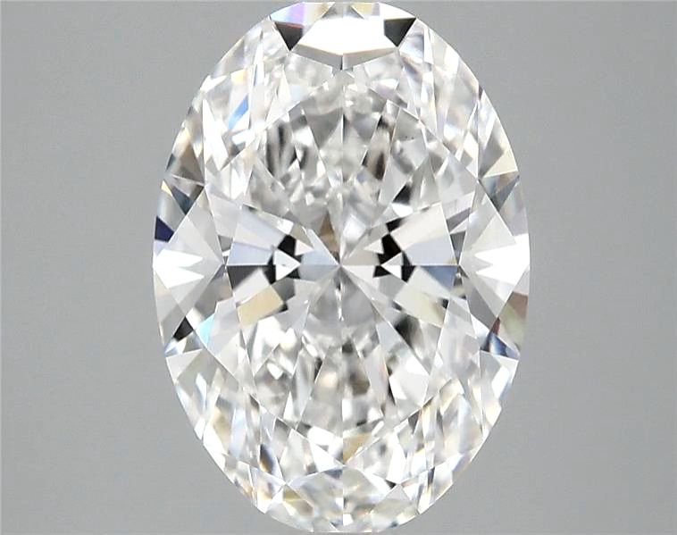 2.88 ct. oval Lab Grown Diamond front image