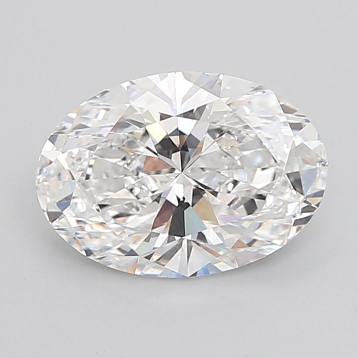 5.07 ct. oval Lab Grown Diamond front image