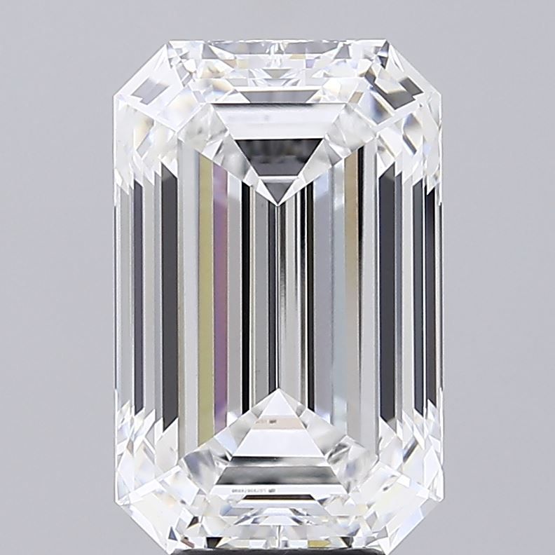 6.20 ct. emerald Lab Grown Diamond front image
