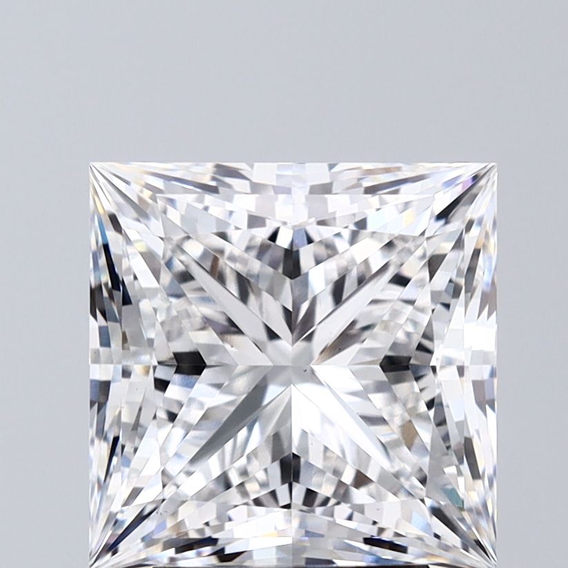 4.08 ct. princess Lab Grown Diamond front image