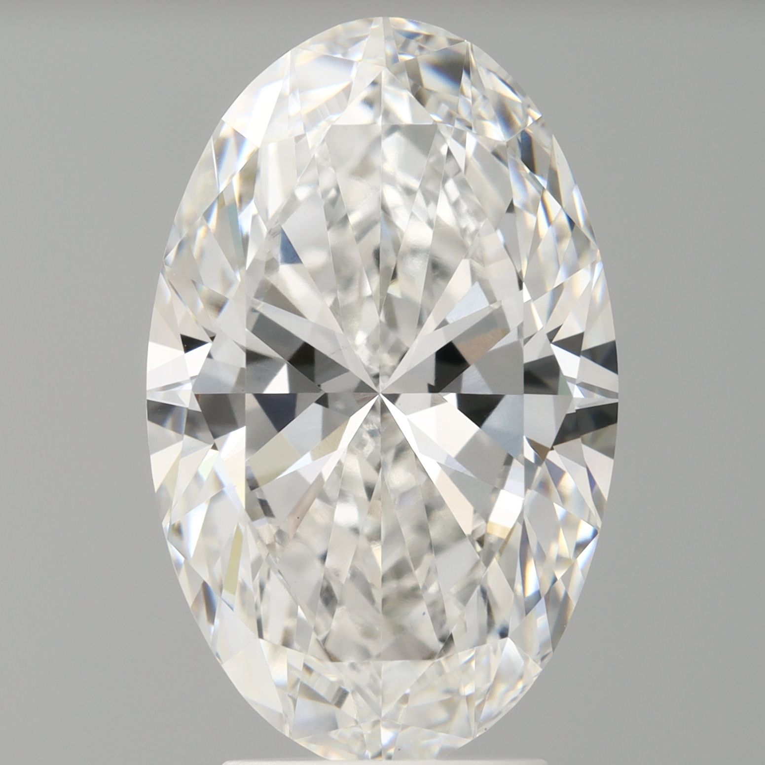 4.03 ct. oval Lab Grown Diamond front image